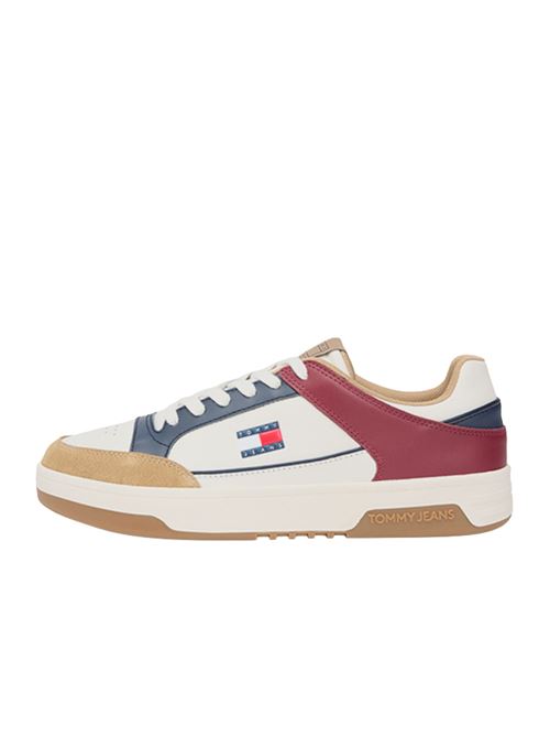 Sneaker in pelle multicolore Tommy Jeans | EM0EM016600GY